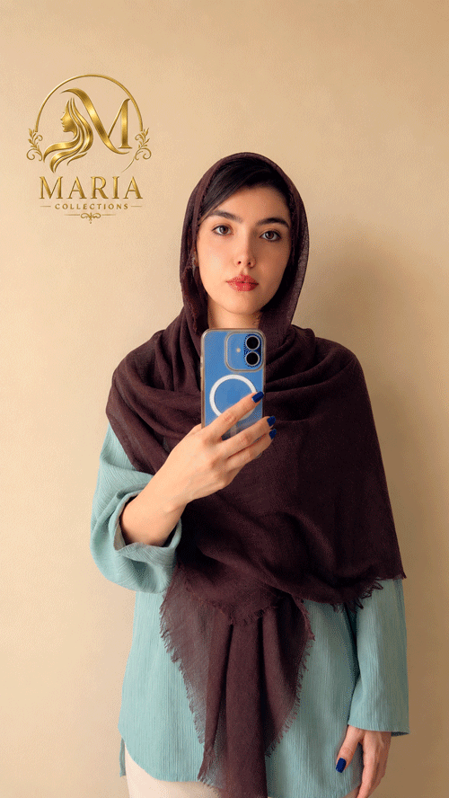 شال نخ پنبه دور ریش زنانه سبک و ضد تعریق